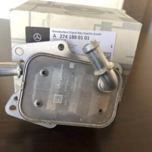 Engine oil cooler Mercedes 4 cylinderايل اويل كولر ماكينة